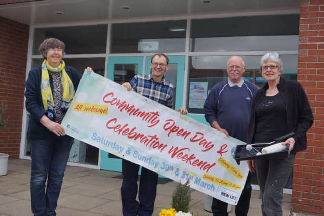 Preparing for the community open day at Market Rasen's New Life Church EMN-190326-000605001