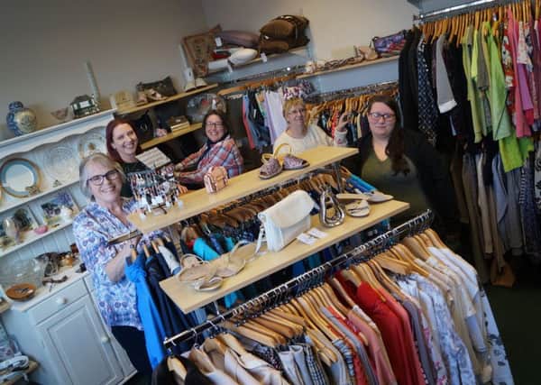 Volunteers at Caistor charity shop have been overwhelmed by the support received EMN-190326-082646001