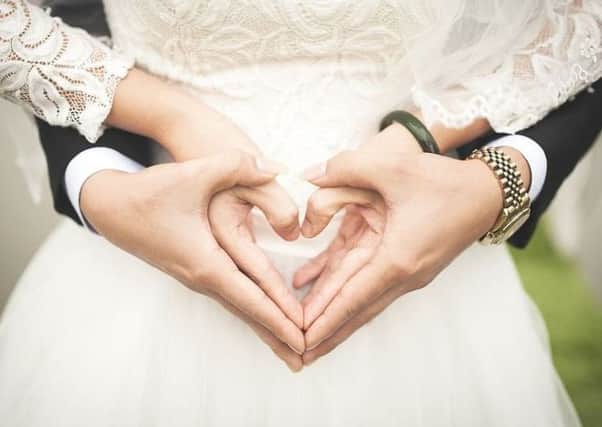 Religious weddings are more popular in Lincolnshire than the rest of the country.