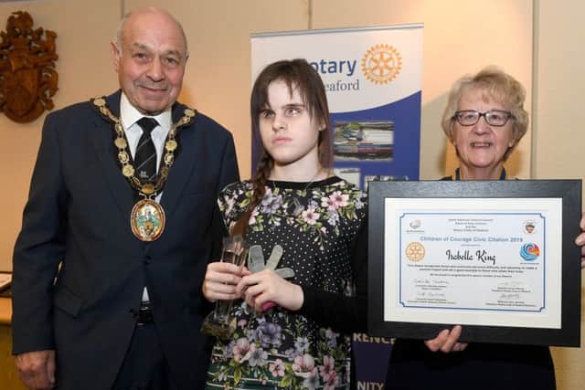 Children of Courage Awards, organised by Rotary Club of Sleaford. EMN-190324-103210001