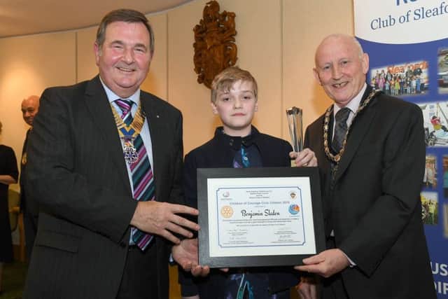 Children of Courage Awards, organised by Rotary Club of Sleaford. EMN-190324-103302001