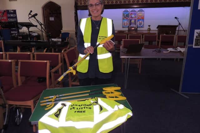 Mel Stanley of Sleaford Be Litter Free. EMN-190324-152134001
