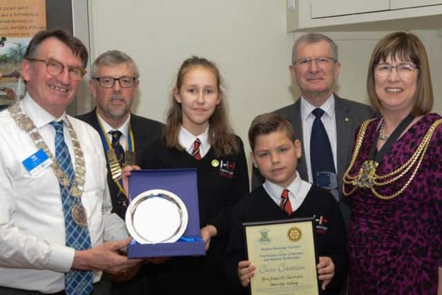 Representatives of form GP 22F receive their award