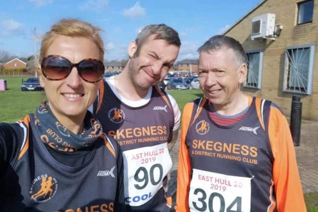 Jane Martin, Michael Bruce and Robin Harrison at the East Hull 20.
Ruth Maydell at the London Landmarks. 9CEqR_BATQVmOhgb7wuB