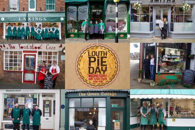 Louth Pie Day is on Wednesday April 3.