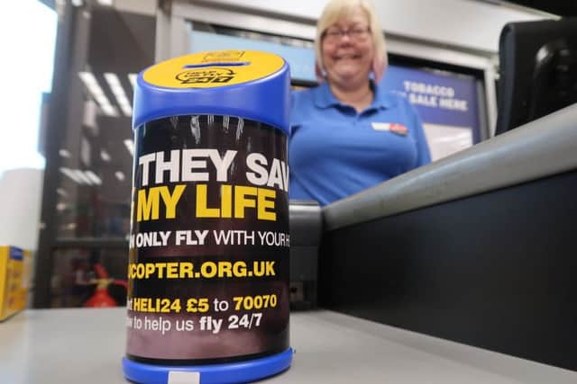 Lincolnshire Co-op is hoping to give the Lincs & Notts Air Ambulance a lift.