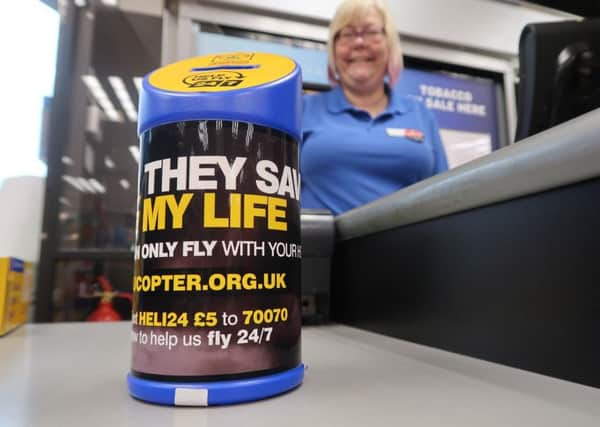 Lincolnshire Co-op is hoping to give the Lincs & Notts Air Ambulance a lift.