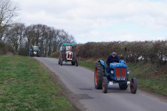 Andy's tractor road run