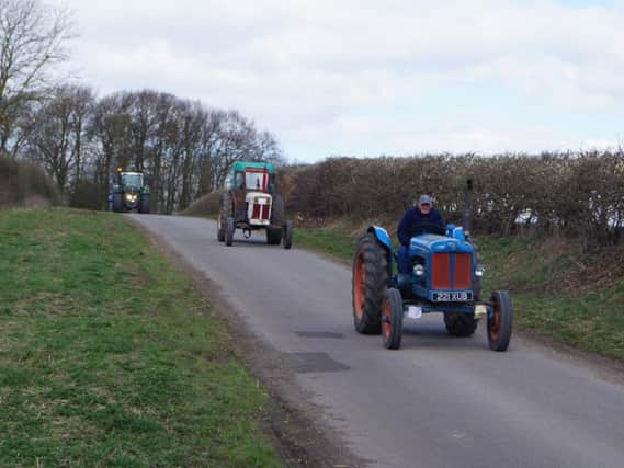 Andy's tractor road run
