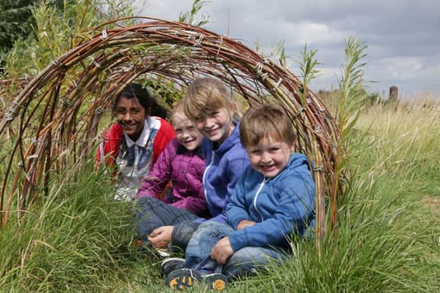 All smiles for children at RSPB Frampton Marsh. Picture: Neil Smith. EMN-190327-154703001