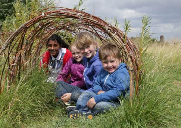 All smiles for children at RSPB Frampton Marsh. Picture: Neil Smith. EMN-190327-154703001