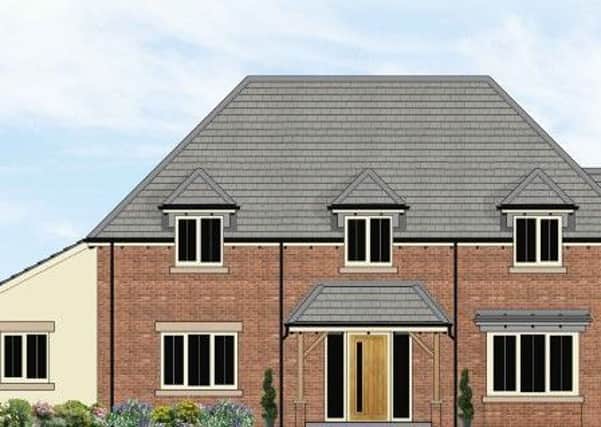 An artists impression of one of the proposed homes. EMN-190327-150808001