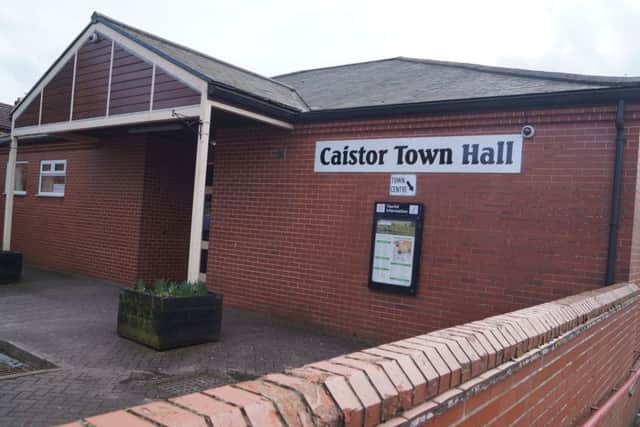 Town hall venue for meeting