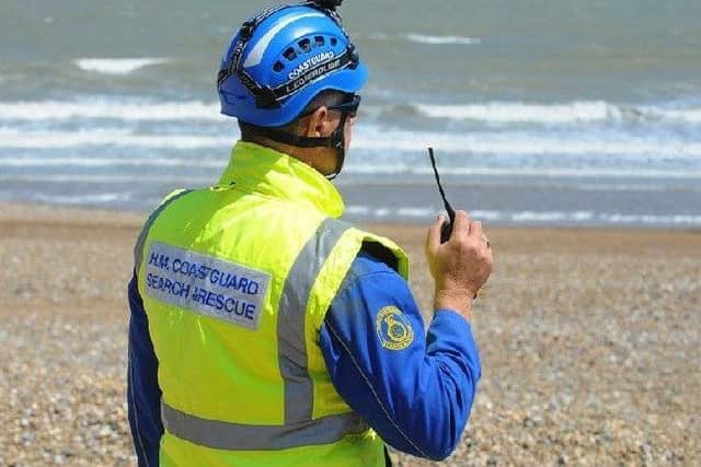 HM Coastguard Skegness responded to the incident at Ingoldmells on Saturday.