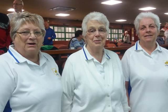 Judith Moody, Olive Wells and Mary Johnson.