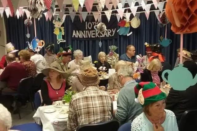Pickworth villagers enjoying their Mad Hatter Tea Party EMN-190804-164042001