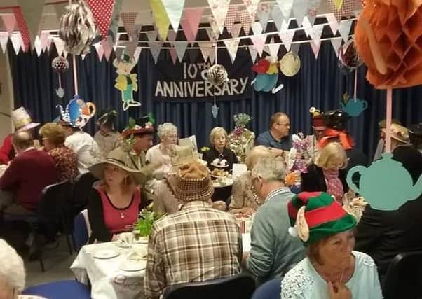 Pickworth villagers enjoying their Mad Hatter Tea Party EMN-190804-164042001