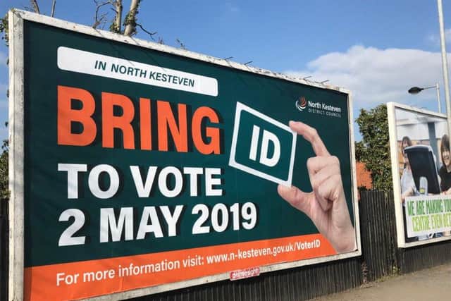 Don't forget North Kesteven District Council elections will be trialling voter ID requirements.