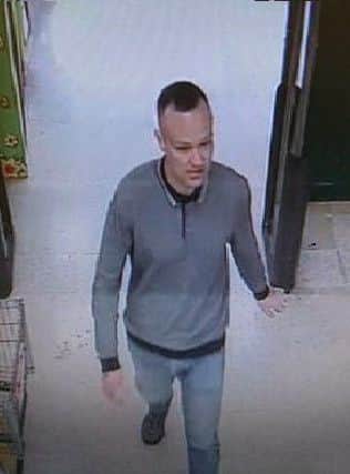 Lincolnshire Police would like to speak to this man.