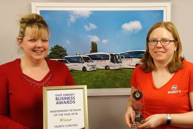 Lisa Young and Tracey Athorn, tour coordinators at Hunts Coaches.