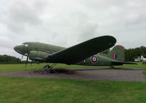 Fundraising for a hangar for the Dakota at Metheringham Airfield Visitor Centre. EMN-190504-160020001