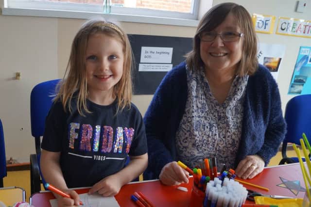 Youngsters were kept busy with craft activities EMN-190804-224324001