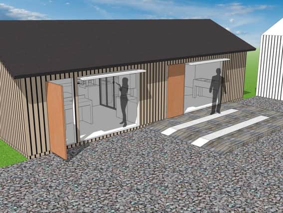 Artist's impression of the Toolshed at the Askefield Project in Friskney