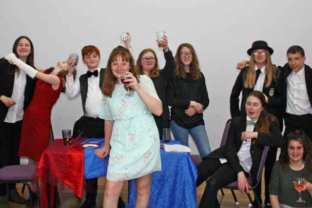 Year 8 students at De Aston did a performance of An Inspector Calls for students in year 10 and 11 EMN-190416-085630001