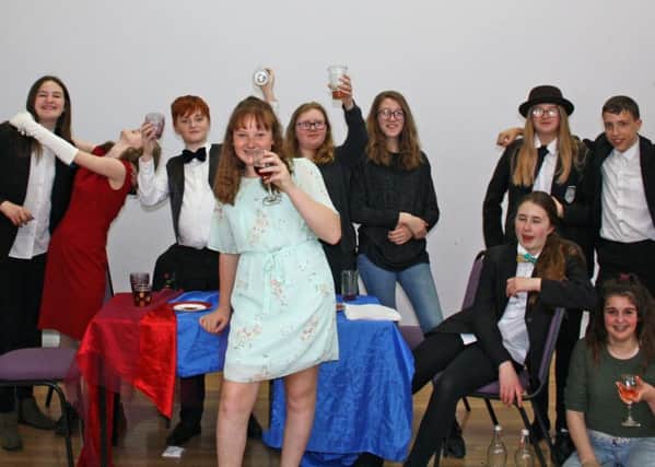 Year 8 students at De Aston did a performance of An Inspector Calls for students in year 10 and 11 EMN-190416-085630001
