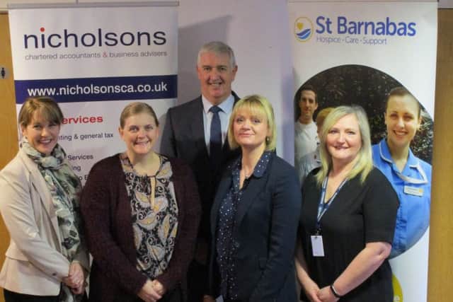 Nicholsons has chosen St Barnabas as their charity of the year EMN-191004-123744001