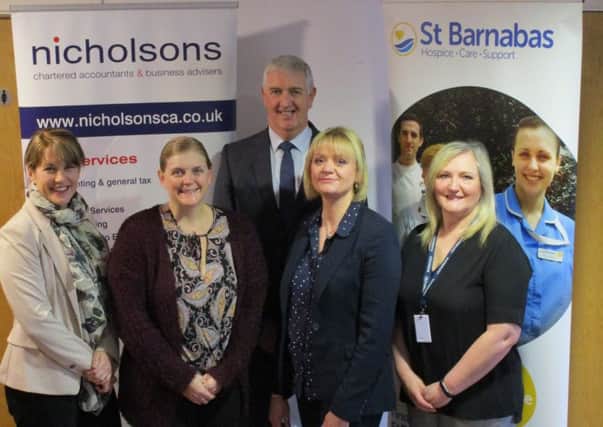 Nicholsons has chosen St Barnabas as their charity of the year EMN-191004-123744001