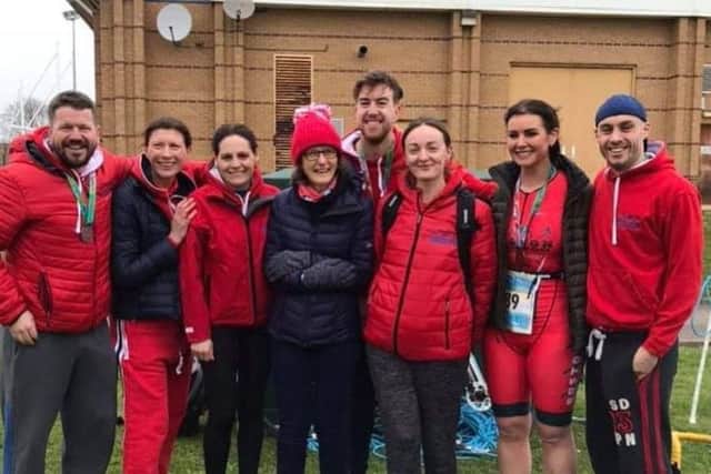 Tri Club members at Grantham. okwNuietiXlZ35OqERKT