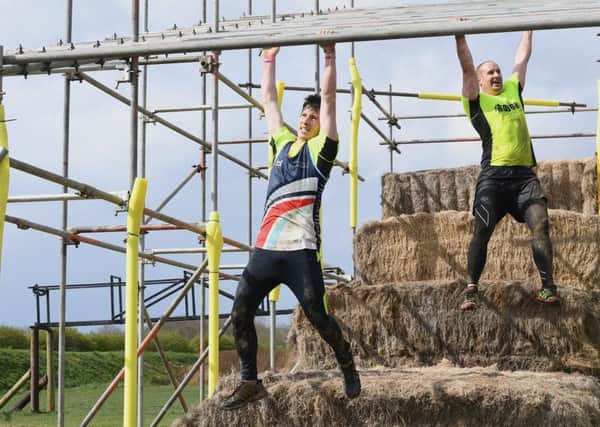 Rough Events charity mud run for St Barnabes Hospice, at Ancaster Leisure Kart Centre. EMN-190415-105054001