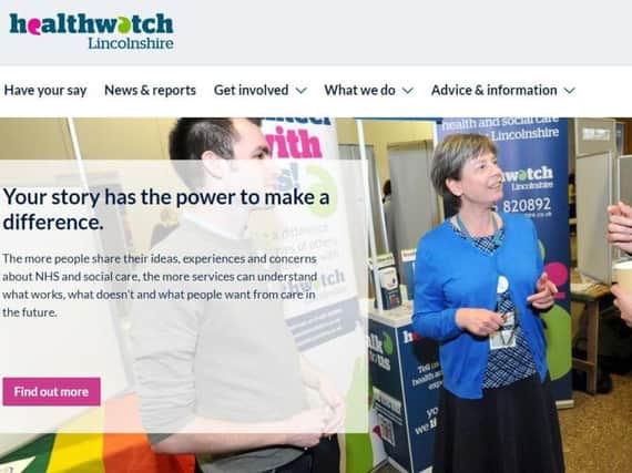 Healthwatch Lincolnshire launches its new website for patient views.