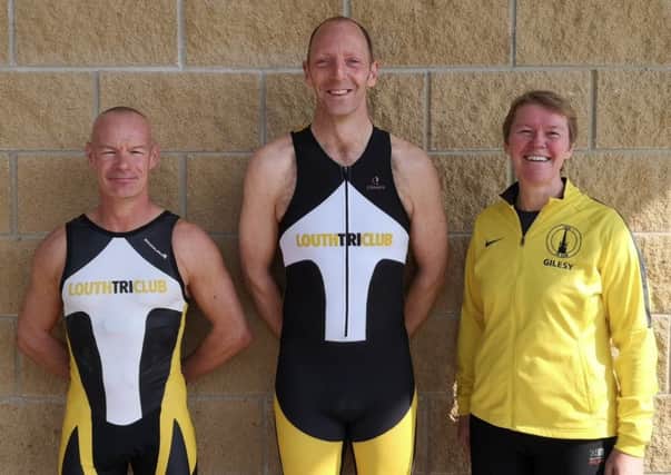Richard, Sean and Christine are the first athletes to benefit from Louth Tri Club grants EMN-190415-181548002