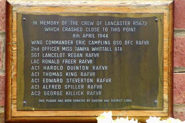 Lancaster crash memorial EMN-190416-095728001