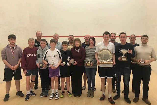The squash winners.