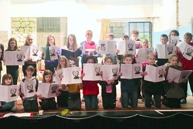 Young Stagers in rehearsal