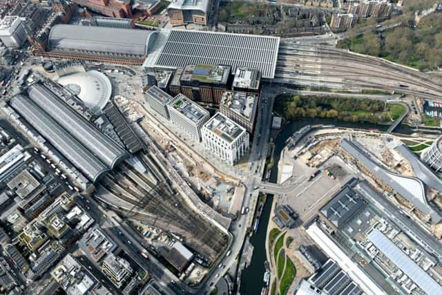 View of London King's Cross. Passengers advised to check before they travel as East Coast Main Line investment programme ramps up. EMN-190417-115742001