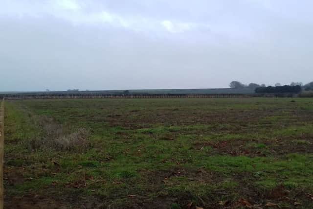 The site for the new cemetery, off Scrivelsby Road. EMN-190417-145415001