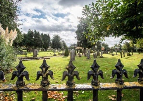 The existing cemetery, off Boston Road. EMN-190417-150647001