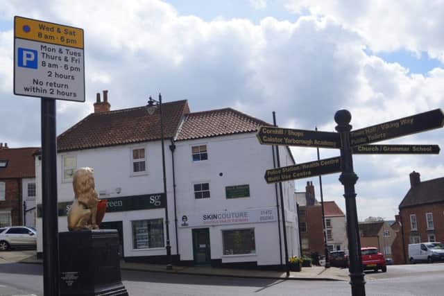 Caistor market place