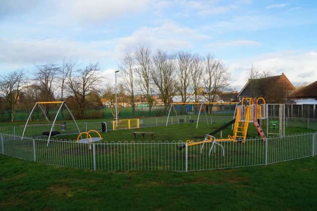Market Rasen's Mill Road play area