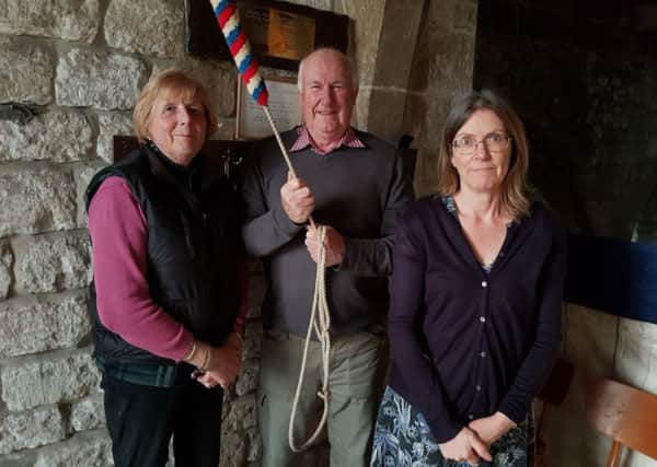 The three North Somercotes ringers were Jeanette Keddington, Trevor Stones and Sonia Berry. EMN-190419-091935001
