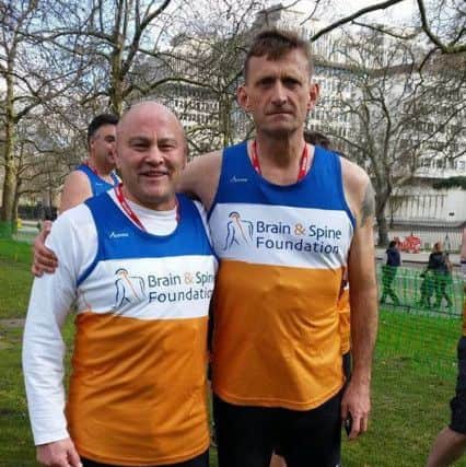Brian Moore with James Thomas. EMN-190419-155219001