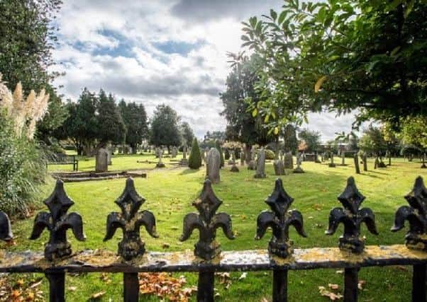 The existing cemetery, off Boston Road. EMN-190417-150647001