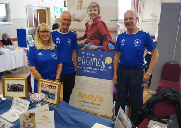 Promoting the group at Caistor Easter Fair also raised more than £70 in support of  Andys Childrens Hospice EMN-190423-094052001