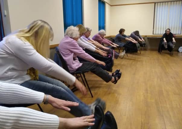 In a first for the Cameo Club of Kirkby on Bain and Roughton, instead of a talk, they welcomed Rachel Crooks from Dance Fuzion to lead an exercise session to music. EMN-190425-131433001