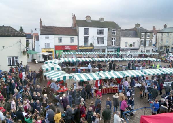 Market Rasens Christmas market brought out the crowds and it is hoped this weekends event will too