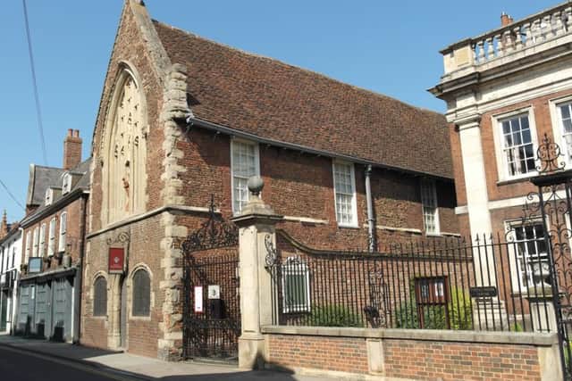 The new history tours will feature many local landmarks, including Boston's Guildhall Museum (pictured), and far right, Fydell House.